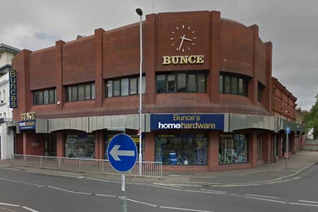 The former Bunce's site, pictured by Google before its redevelopment began, also had viability issues