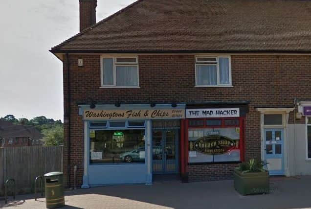 Washingtons Fish and Chips in Haywards Heath. Picture: Google Street View