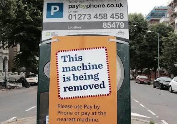 Parking machine
