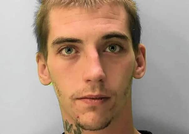 Jordan Peters. Picture supplied by Sussex Police