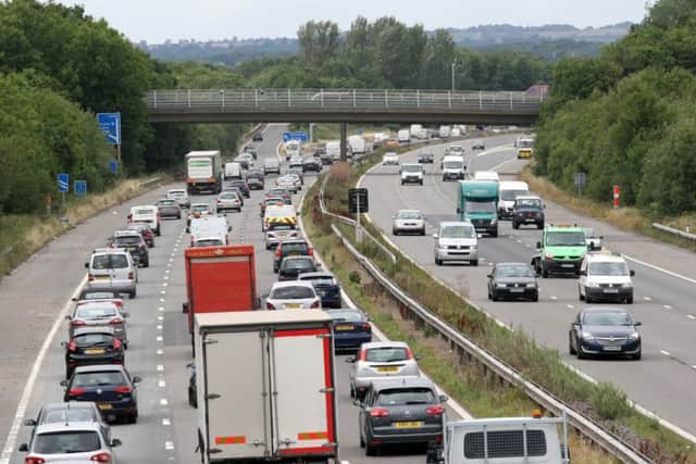 The M23 will be closed as part of the road works