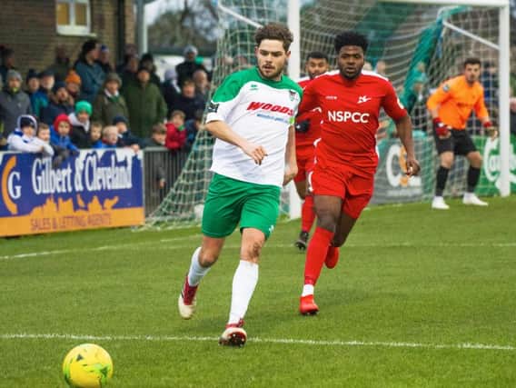 Bognor skipper Harvey Whyte is set to lead out the team at Brightlingsea and Burgess Hill / Picture by Tommy McMillan