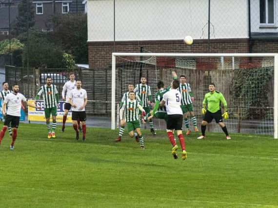 Chi City in recent SCFL action at Horsham YMCA / Picture by Daniel Harker
