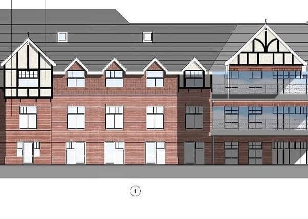 An elevation of how the new care home in Kings Drive, Eastbourne, could look