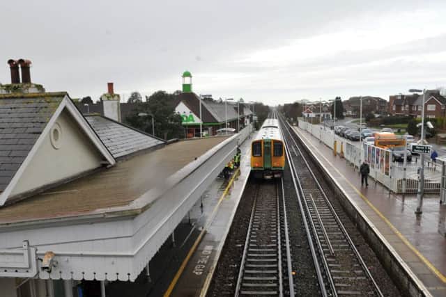 The victim was on his way home from Lancing Railway Station
