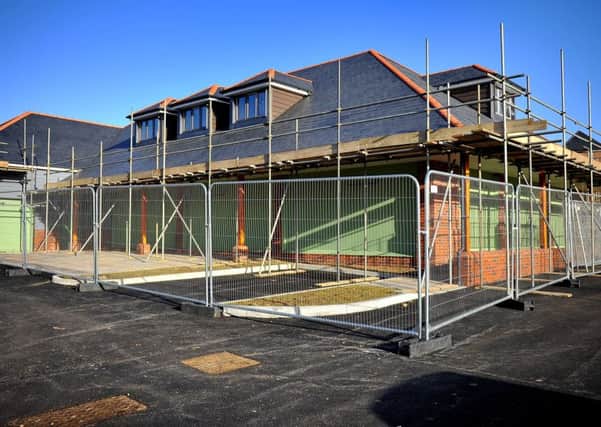 A Shop being built as part of new development in Thakeham (Abingworth Meadows) may be reduced in size, space given over to veterinary practice, cafe and extra flat. Pic Steve Robards SR1900460 SUS-190801-152037001