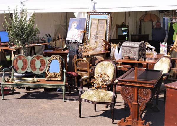 A variety of antiques will be avaliable at the fair