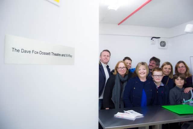 Opening of the Dave Fox-Dossett theatre and x-ray roomc SUS-190901-123617001