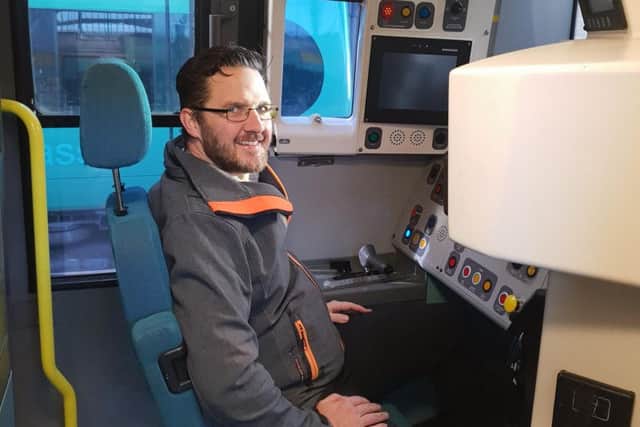 Southern Rail driver competency manager Richard Quinn who will be rowing for Cancer Research