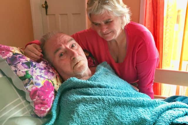 Lorna and Colin Haynes, from Worthing Road, Littlehampton