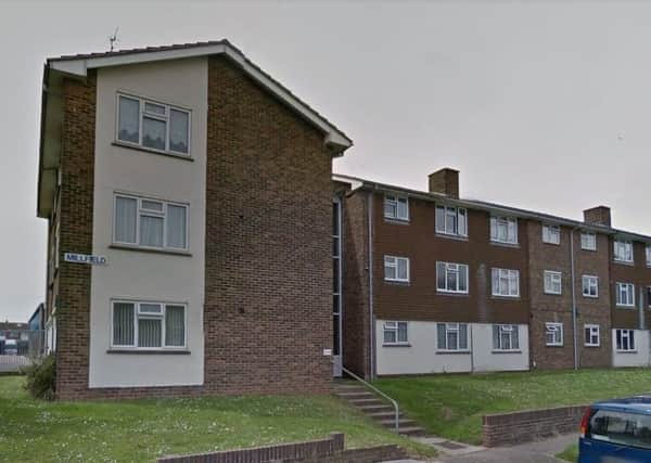 Flats in Millfield, Sompting. Photo: Google Images