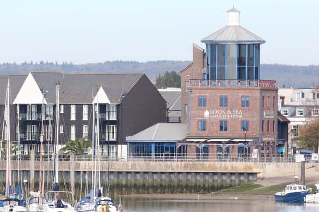 The Look and Sea Centre in Littlehampton Harbour SUS-181019-151610001