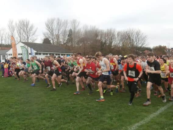 Impressive numbers marked the new year by taking part in the Goring Hangover 5 race