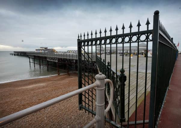 Hastings Pier has been closed to the public until March 2019