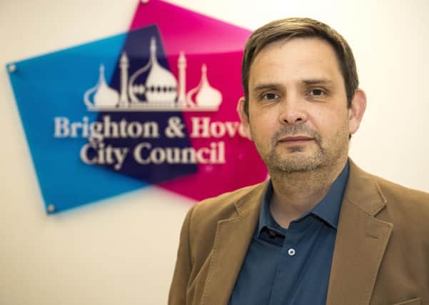 Councillor Daniel Yates, leader of Labour Group on Brighton & Hove City Council