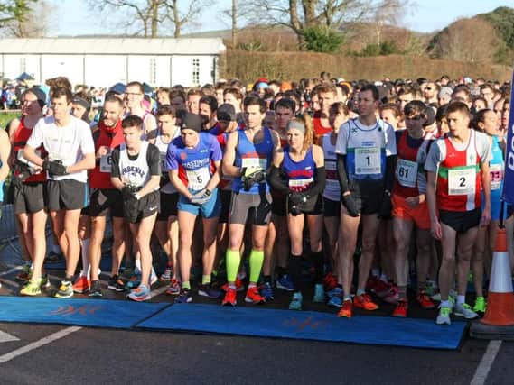 The start line at the 2018 Chi Priory 10k / Picture by Derek Martin