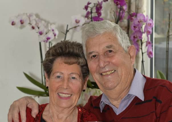 Ursula and Ron Fenner celebrate their 60th Wedding Anniversary (Photo by Jon Rigby) SUS-190114-122013008