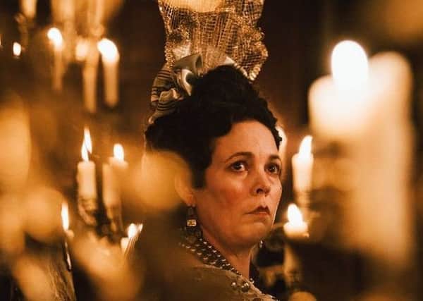 Olivia Coleman in The Favourite