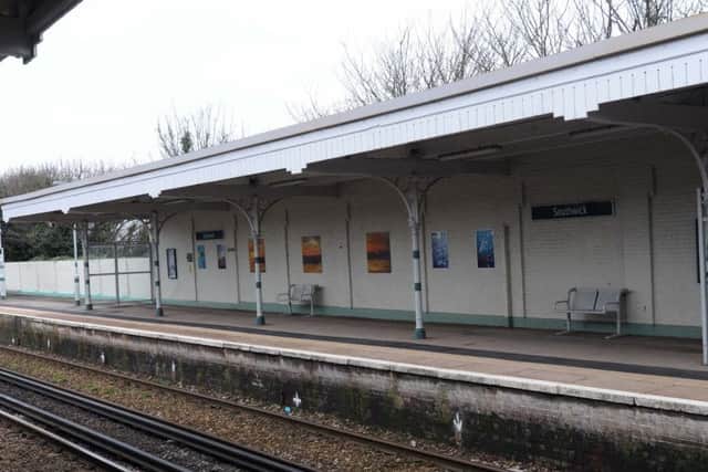 Southwick railway station has been without a defibrillator since last April S03516H13