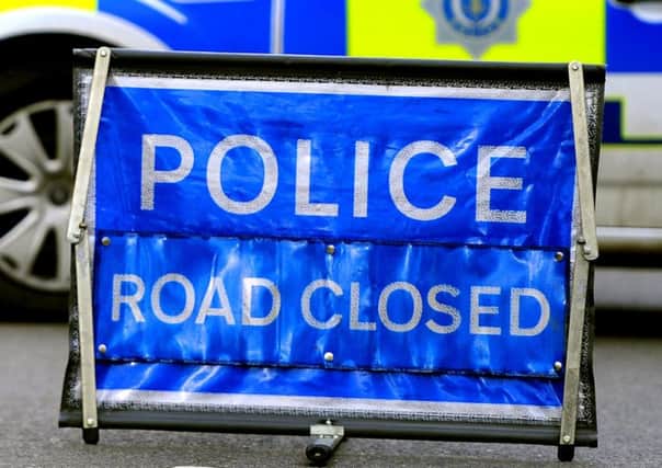 A main road in Hastings is currently closed
