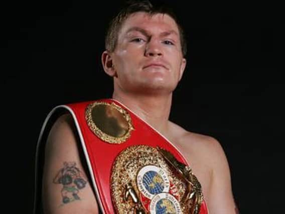 Former boxing world champion Ricky Hatton
