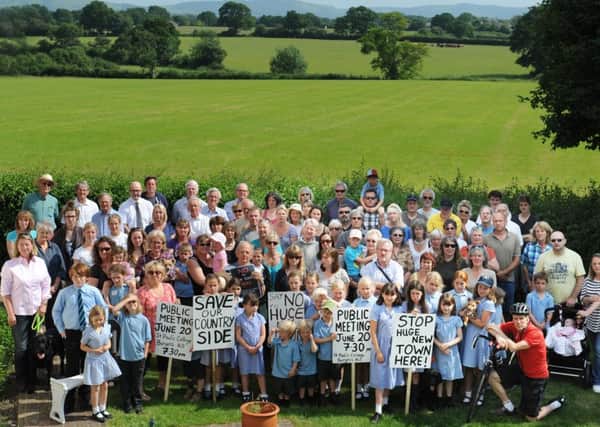Campaigners fighting plans to build Mayfield Market Town in 2014