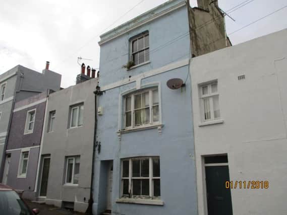 The property on Shepherd Street, St Leonards. SUS-190115-111634001