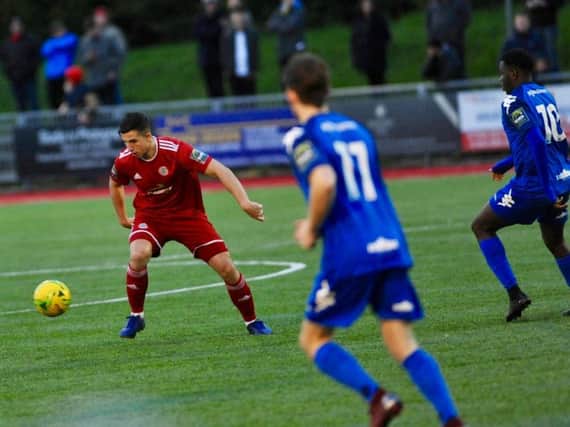 Danny Barker is a doubt for Worthing's clash with Lewes. Picture: Stephen Goodger