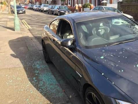 One of the BMWs in Hove (Credit: Cllr Robert Nemeth)