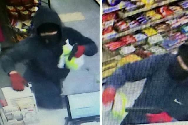 CCTV footage released by police of a thief in Crawley
