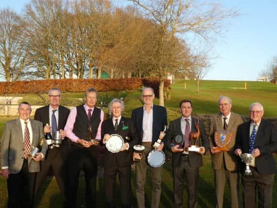 Prizewinners among the Cowdray Park seniors