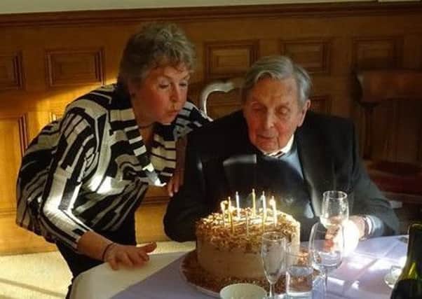 Wg Cdr Donald Perrens DSO OBE DFC was 100 on 1 January, and he enjoyed a special celebratory lunch at Eastbourne College as the guest of Headmaster Tom Lawson and his wife Jess. SUS-190117-095714001