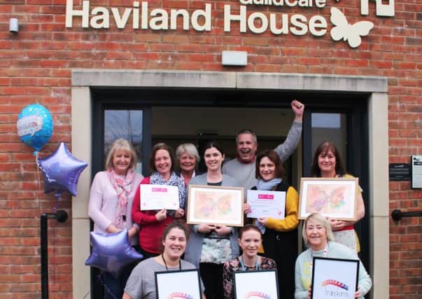 Guild Care staff celebrate Haviland House's dementia care accreditation