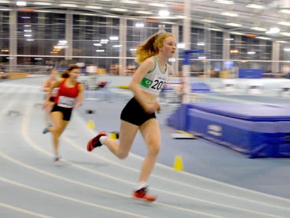 Fleur Hollyer at the London indoor games / Picture by Lee Hollyer