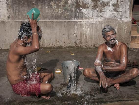 Joy Whiting ARPS  Indian Men Bathing