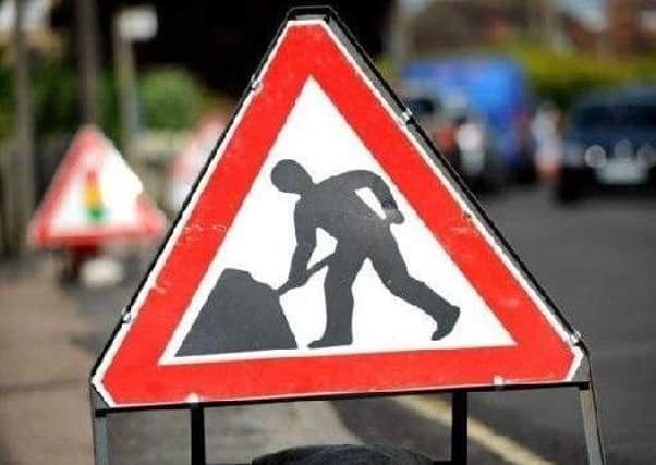 Roadworks planned for the area