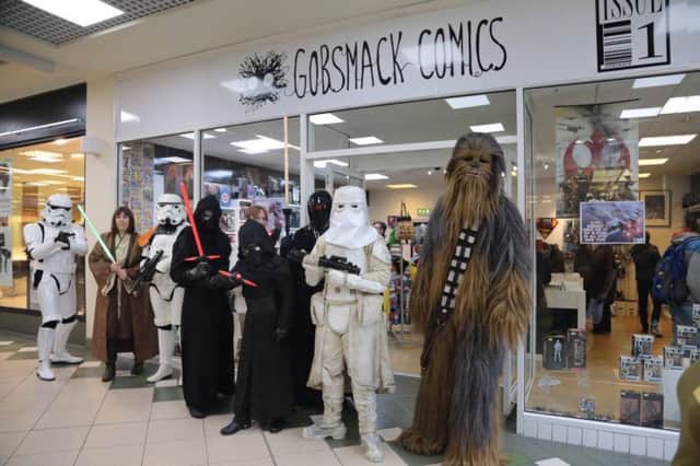 The 2017 Star Wars day in Horsham town centre