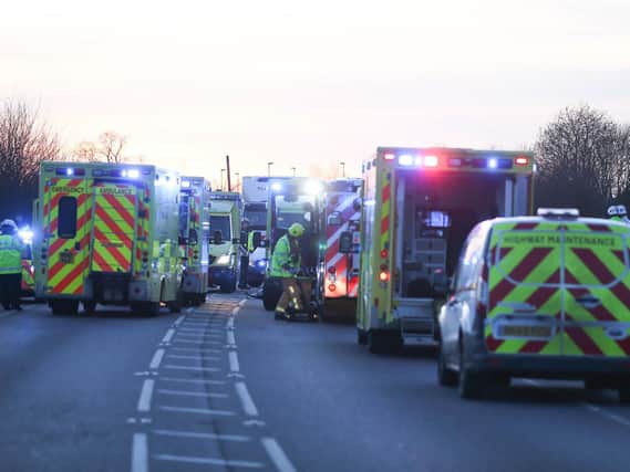 The A280 has been closed due to a serious accident
