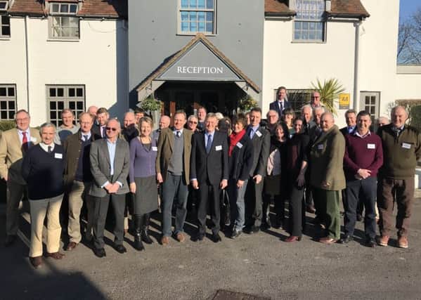The Arun Valley Vision Group at the launch in January 2017