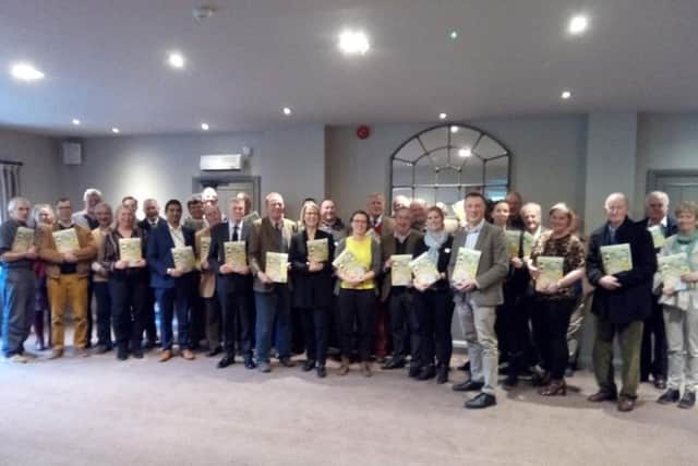 Delegates at the Arun Valley Vision Group's launch of its report, A Vison for the Arun Valley