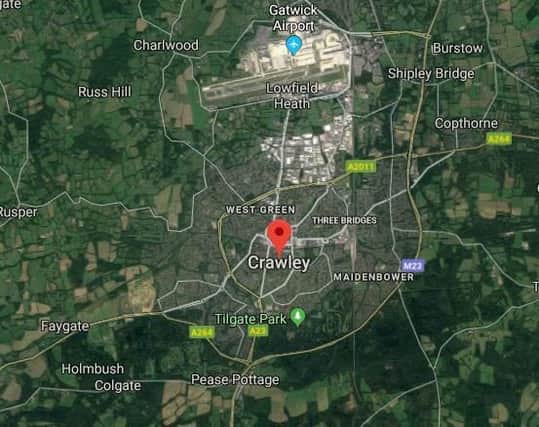Crawley. Picture: Google Maps.
