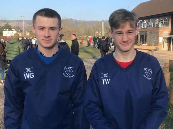Thomas Wharton and William Goodwinhave beenselected for Sussex A and B teams respectively.