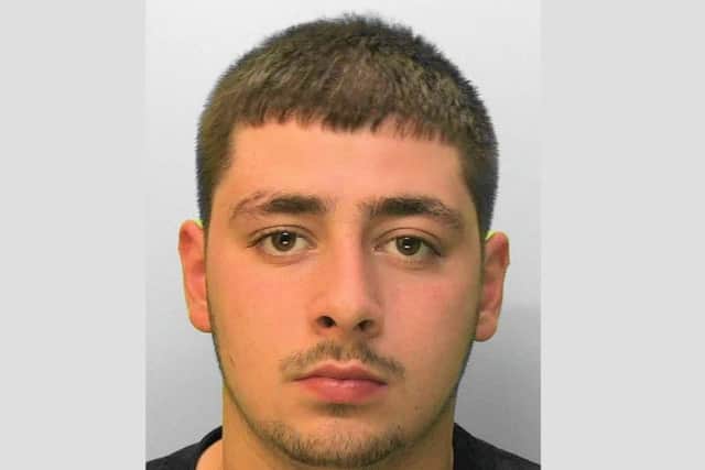 Bennett-Morris was allowed to spend Christmas with his family. Picture: Sussex Police