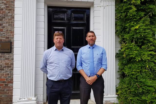 Richard Lancashire (left) and Detective Superintendant Jeff Riley are leading Sussex Police's efforts to tackle modern slavery SUS-180910-170432001