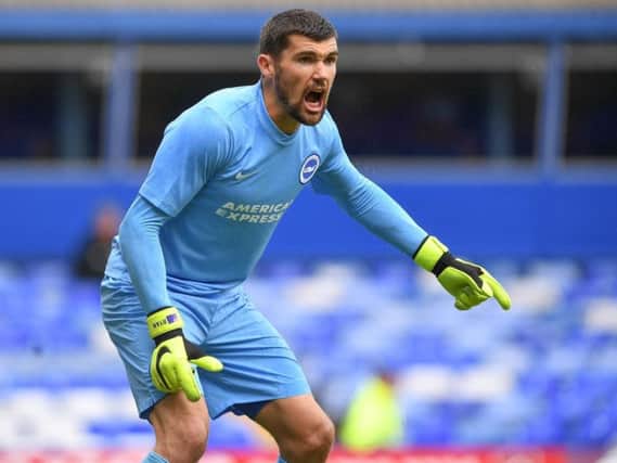 Brighton & Hove Albion goalkeeper Mathew Ryan. Picture by PW Sporting Photography.