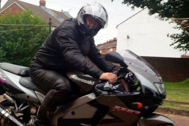 Martyn Robert Talbot was a skilled motorcyclist, according to his wife