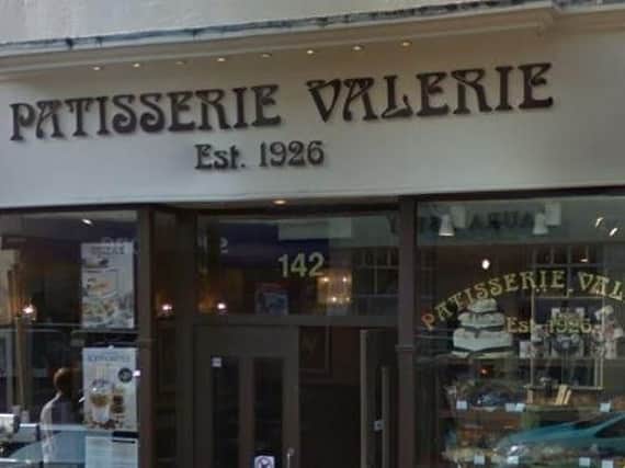 Patisserie Valerie branch in Eastbourne. Google Street View