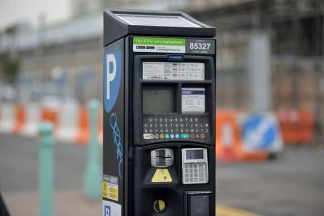 Parking ticket machine, Maderia Drive, Brighton