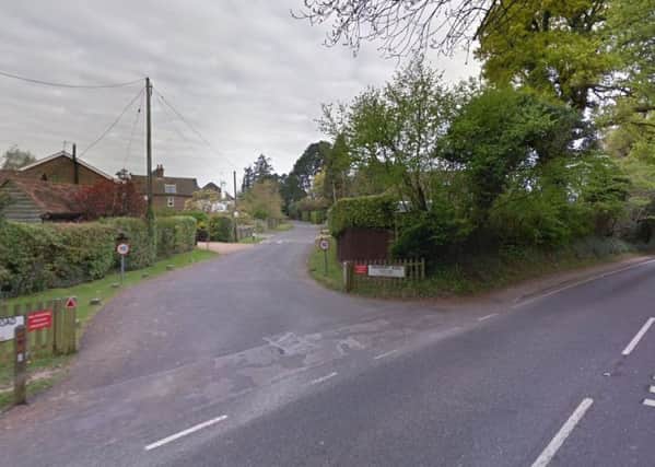 Police said the collision took place at the junction of Worthing Road and Salisbury Road, near the Boars Head. Photo courtesy of Google