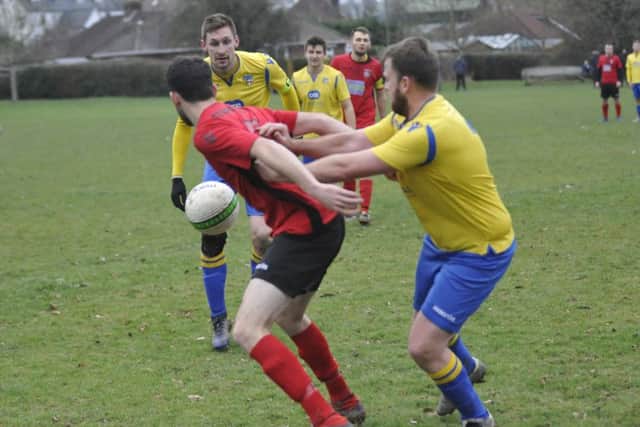 Northiam 75 and Rye Town tussle for possession